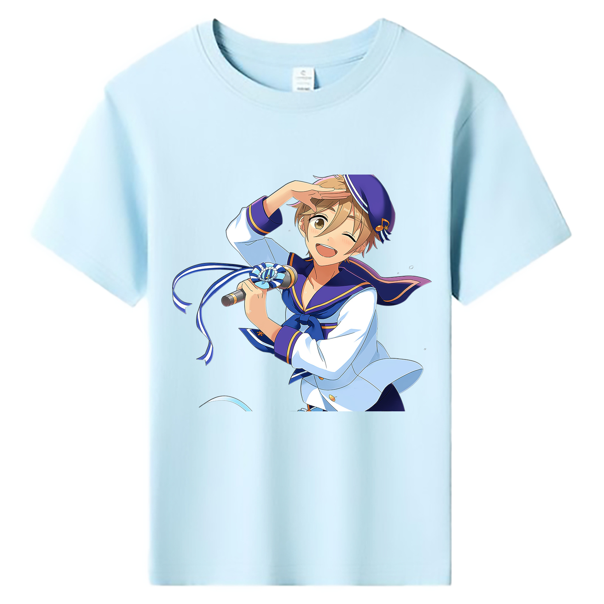 （画像用） あんさんぶるスターズ! Ensemble Stars 綿100％キッズTシャツ（フロントプリント）